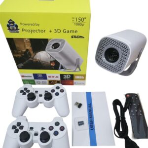 Mini Proiettore Multimediale con Funzione 3D e Game Controller